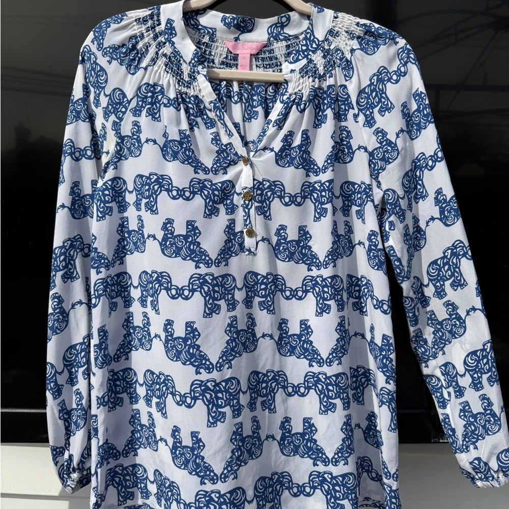 Lilly Pulitzer Elsa Blouse XS